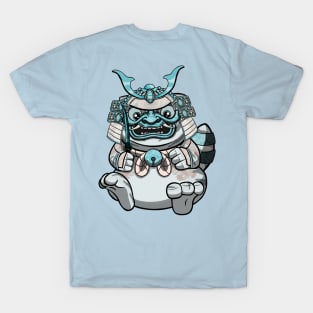 Samurai Cute Fat Cat T-Shirt